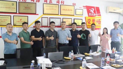 萬科集采領導蒞臨參觀考察新潔源